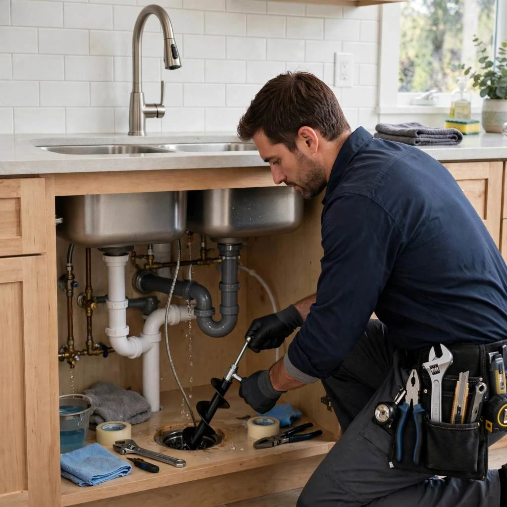 Emergency Kitchen Drain Cleaning Repair