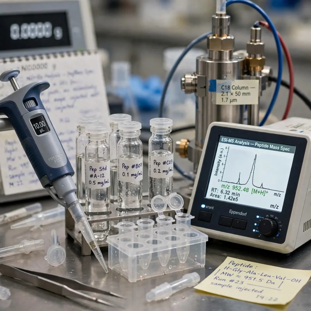 Peptide Quality Verification Laboratory Testin